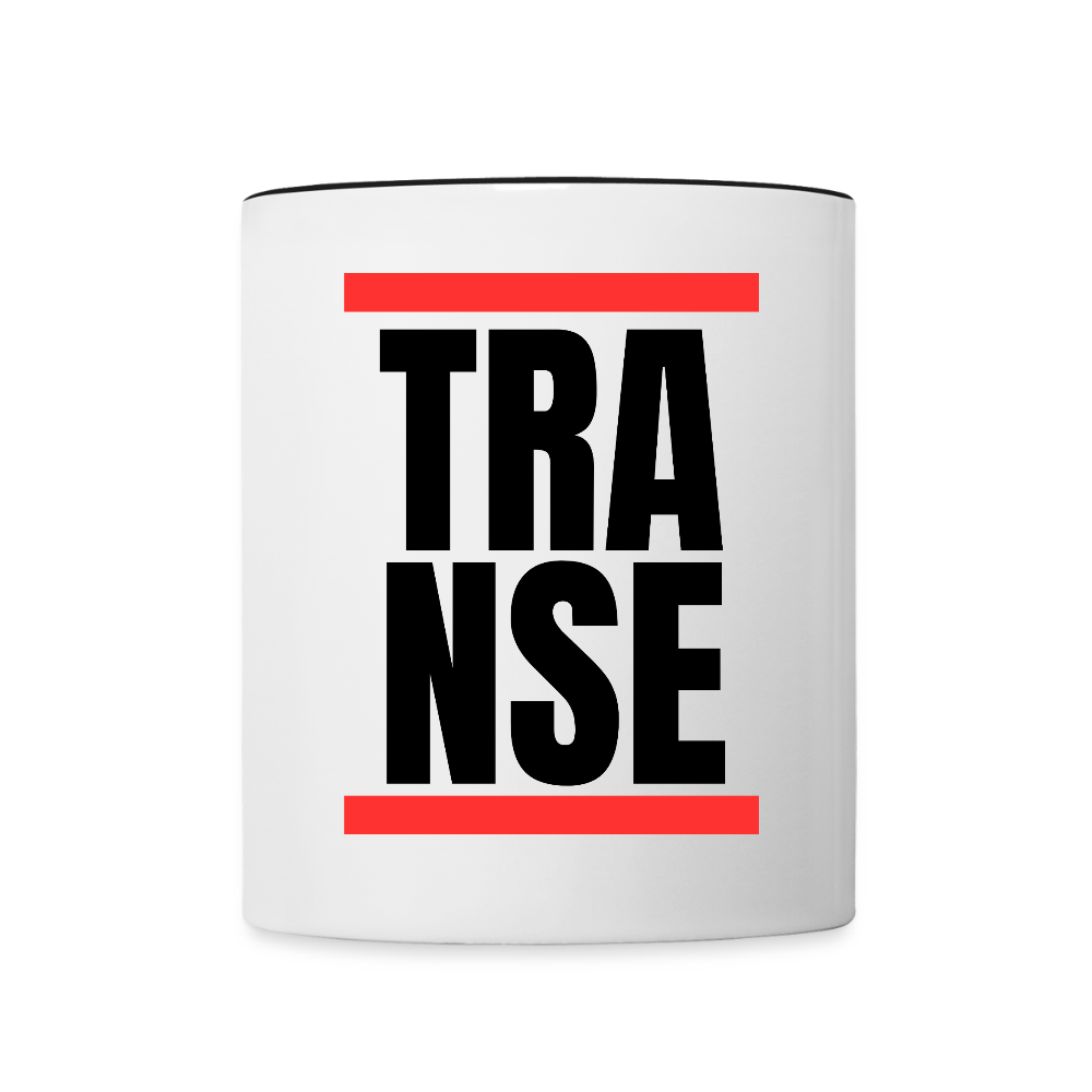 Fashion Willi Transe Tasse zweifarbig - white/black
