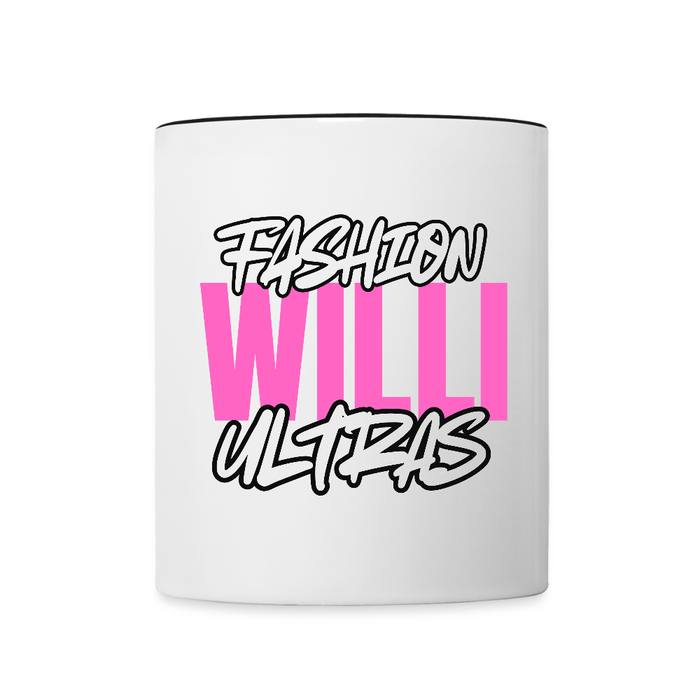 Fashion Willi Ultras Tasse zweifarbig - white/black