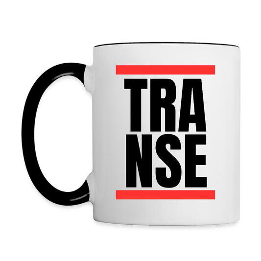 Fashion Willi  Transe Tasse zweifarbig - white/black