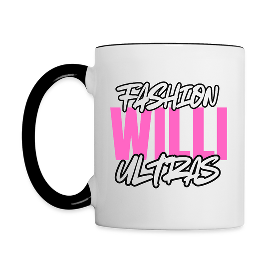 Fashion Willi  Ultras Tasse zweifarbig - white/black