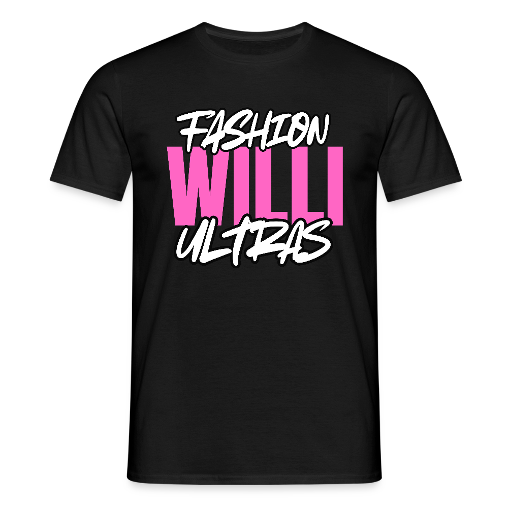 Fashion Willi - Ultras - T-Shirt Herren - black
